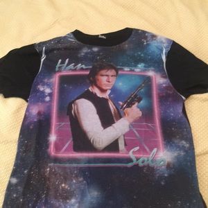 Hans Solo Star Wars tee shirt Medium